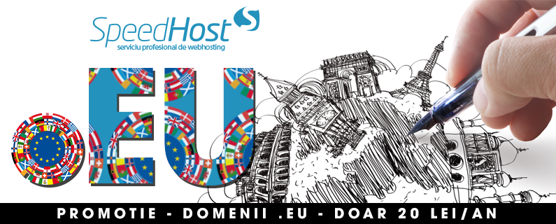 Domenii .EU mai ieftine!